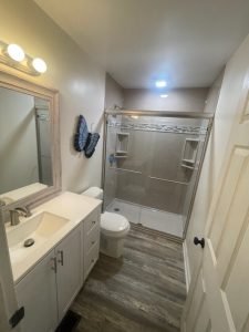After bathroom